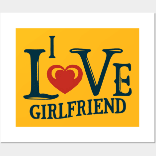 Girlfriend gifts from boyfriend I love you Posters and Art